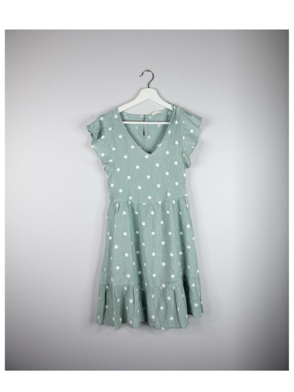 Altar'd State Mint Green Cap sleeve summer dress